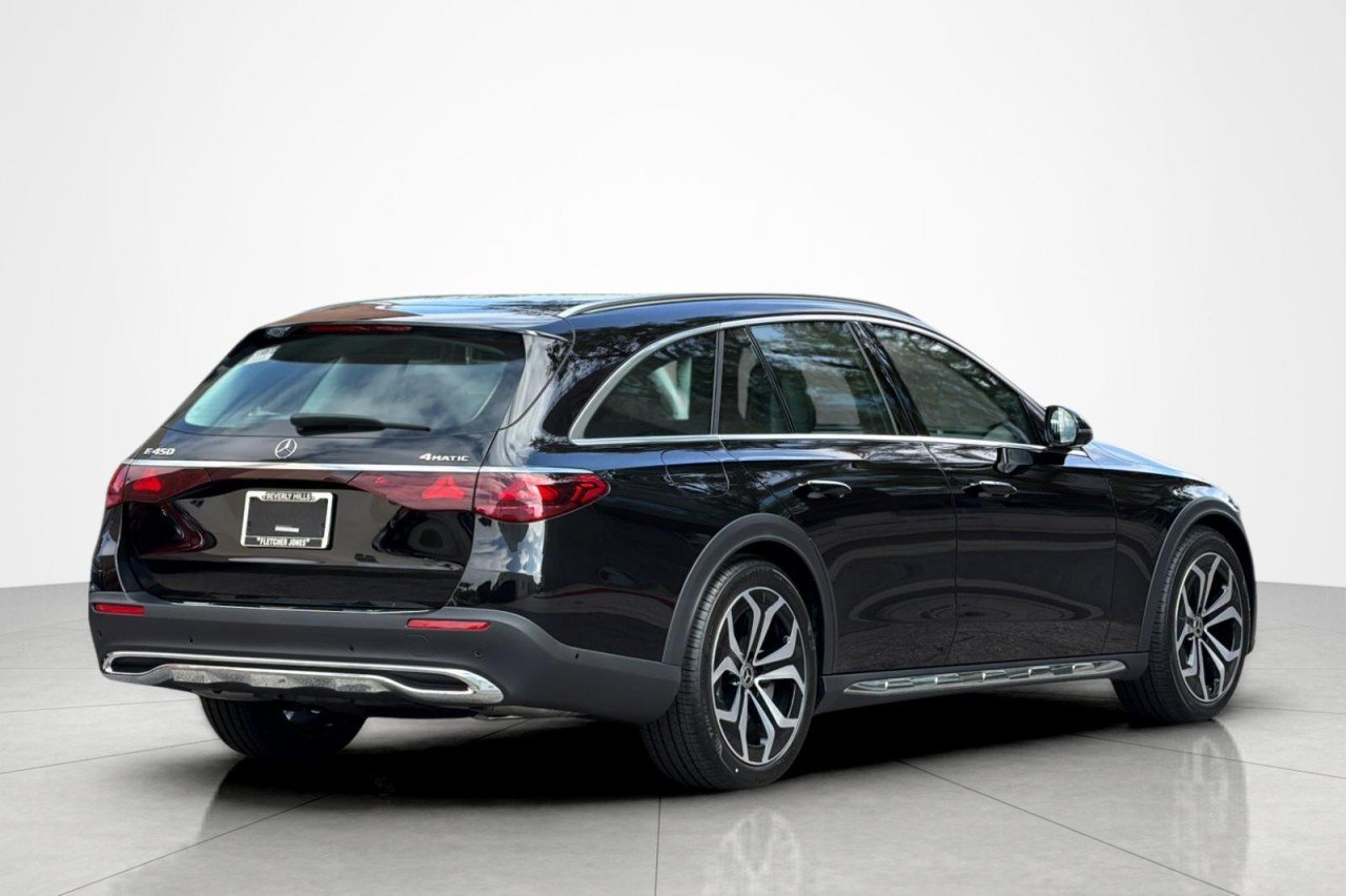New 2026 Obsidian Black Metallic Mercedes-Benz E 450 4MATIC® All-Terrain Wagon image 5