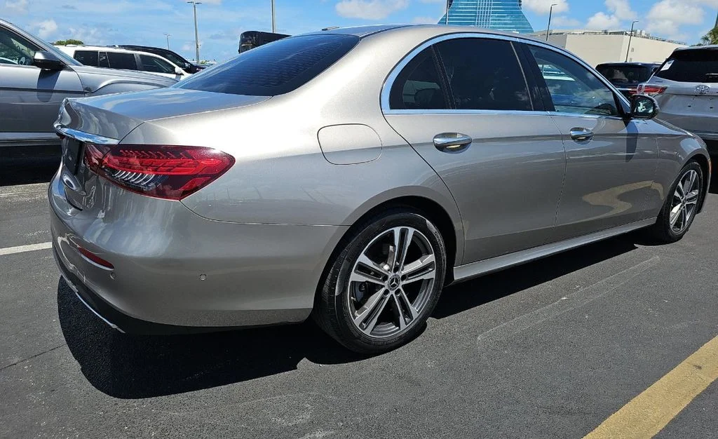 Certified Used 2021 Mojave Silver Metallic Mercedes-Benz E 350 image 4