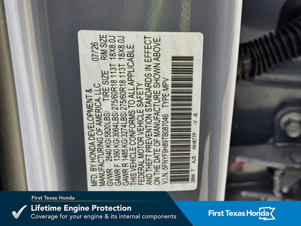 New 2026 Sonic Gray Pearl Honda TrailSport Elite Blackout image 43