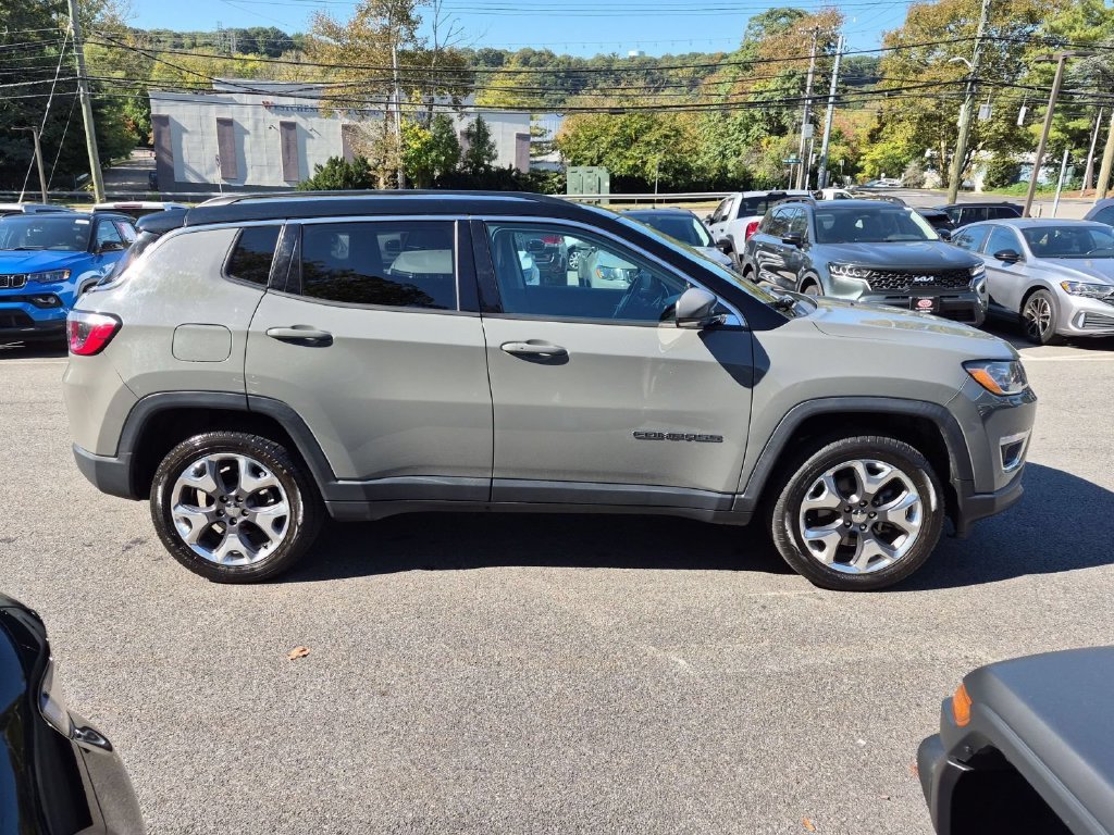 Used 2021 Jeep Compass Limited with VIN 3C4NJDCB1MT506386 for sale in Elmsford, NY