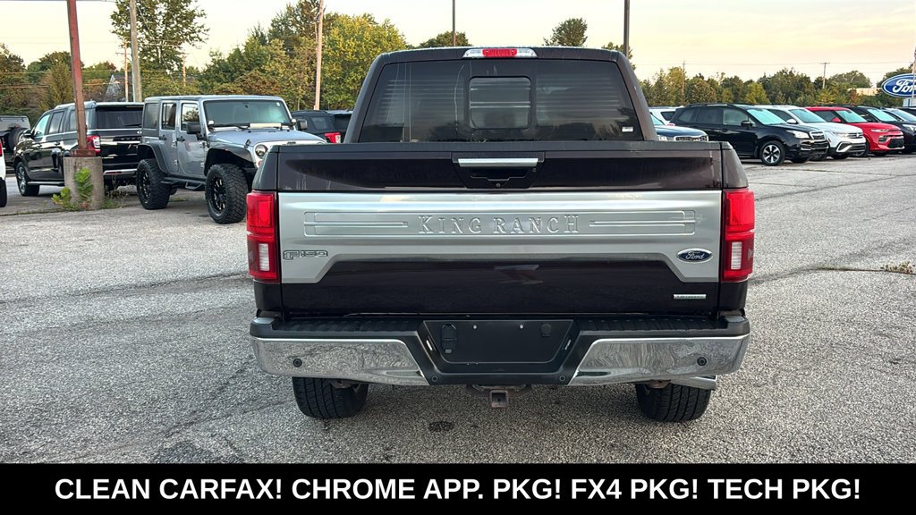 Used 2018 Magma Red Metallic Ford King Ranch image 30