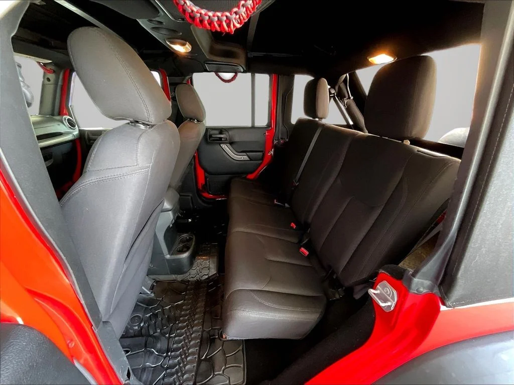 Used 2017 Red Clearcoat Jeep Unlimited Sport image 24