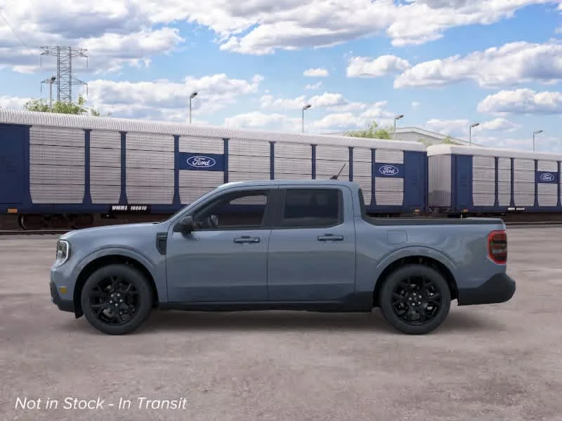 New 2026 Azure Gray Metallic Tri-Coat Ford Lariat® image 3