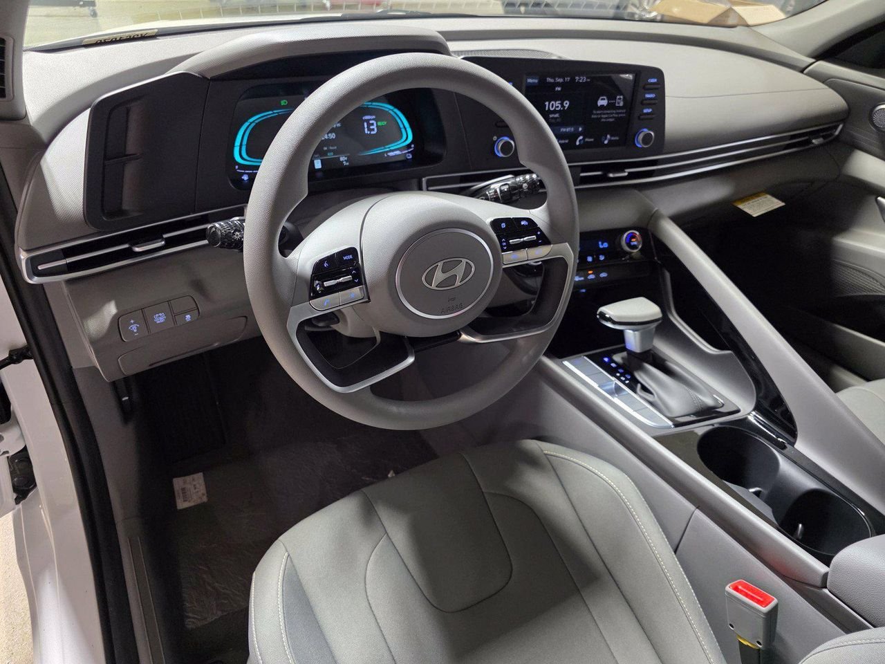 New 2026 Serenity White Hyundai Blue image 24