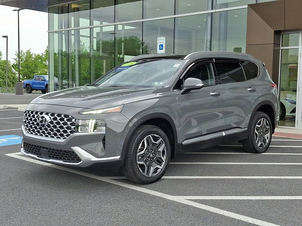 Certified Used 2023 Gray Hyundai SEL Premium image 3