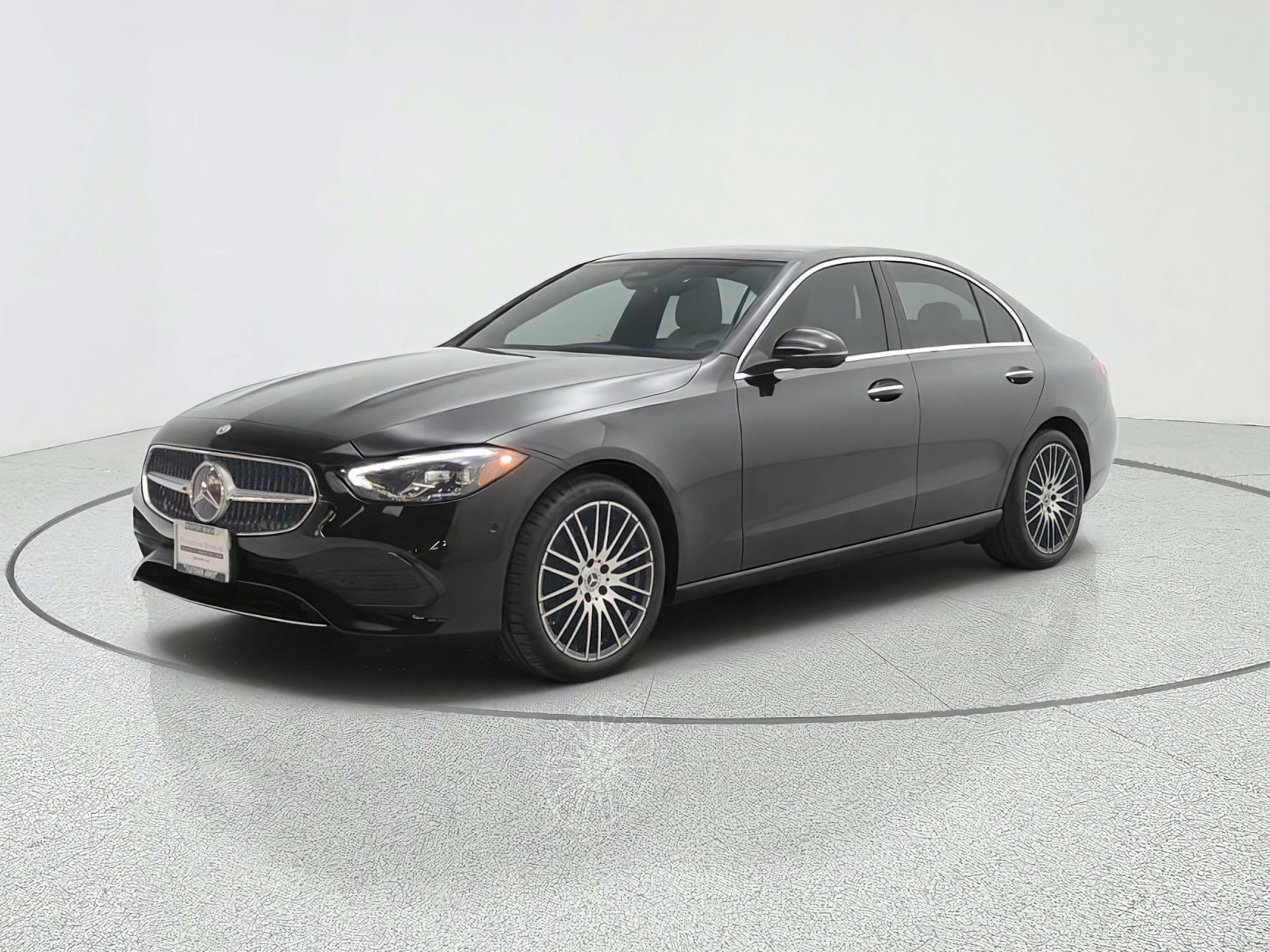 Certified Used 2024 Black Mercedes-Benz C 300 Sedan image 1