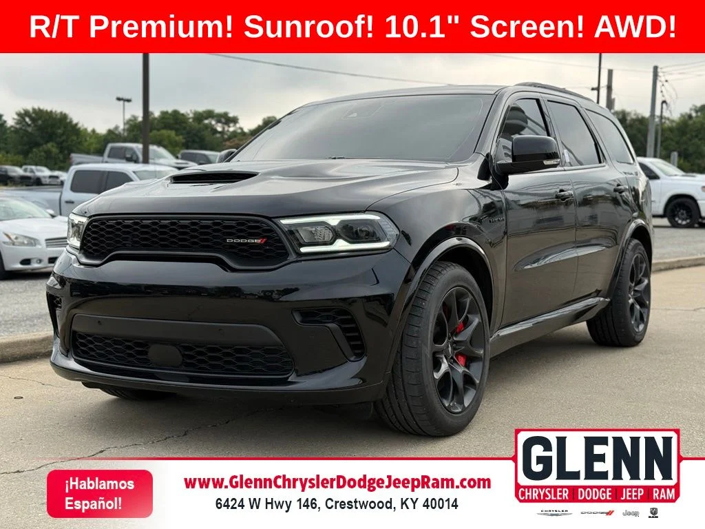 Used 2024 Black Dodge R/T Premium image 1