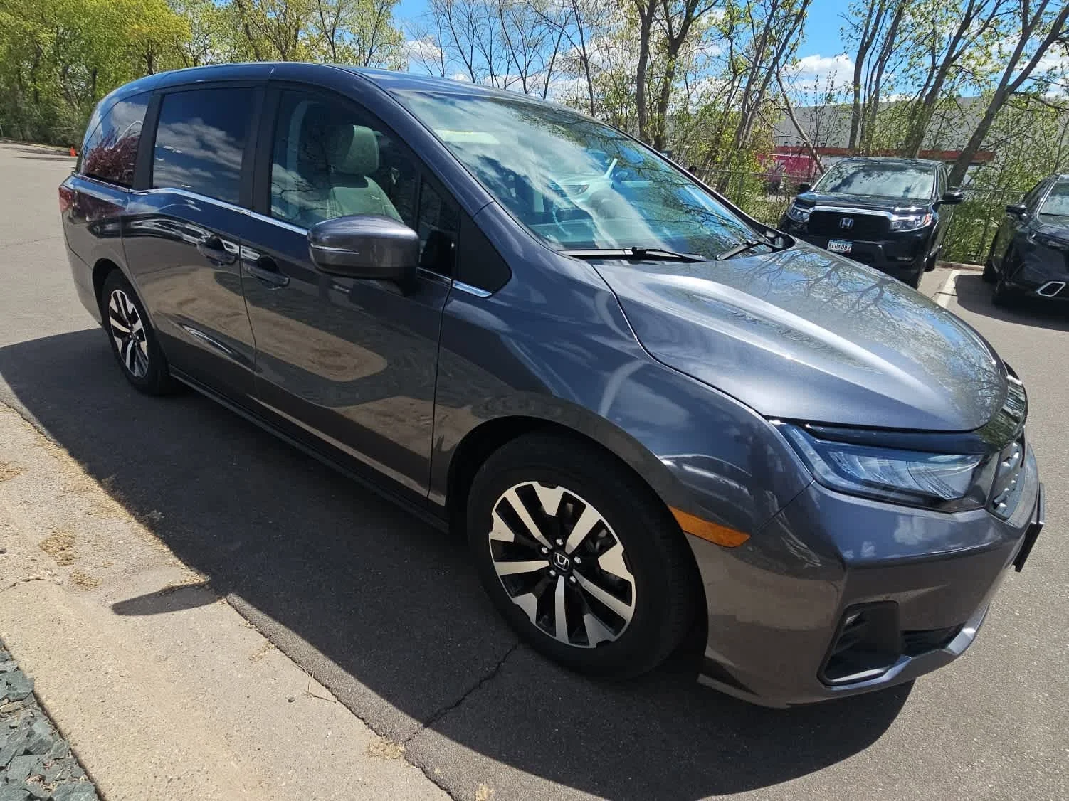 Certified 2025 Honda Odyssey EX-L with VIN 5FNRL6H66SB063716 for sale in Hopkins, Minnesota