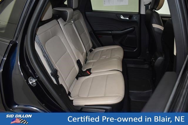 Certified Used 2021 Antimatter Blue Metallic Ford SEL image 9