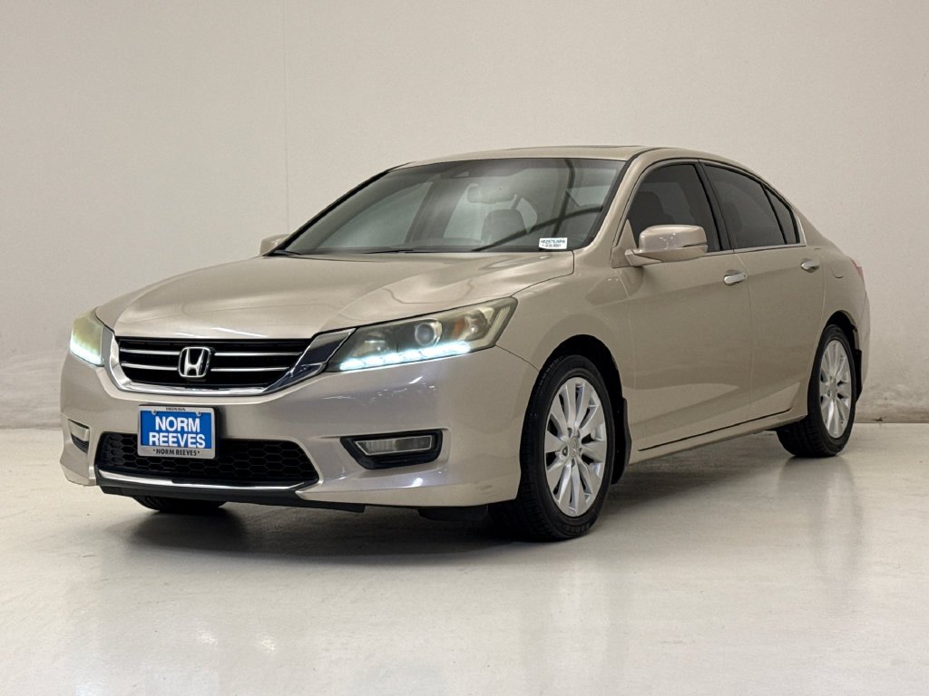 Used 2013 Honda Accord EX-L V6 with VIN 1HGCR3F85DA014298 for sale in North Richland Hills, TX