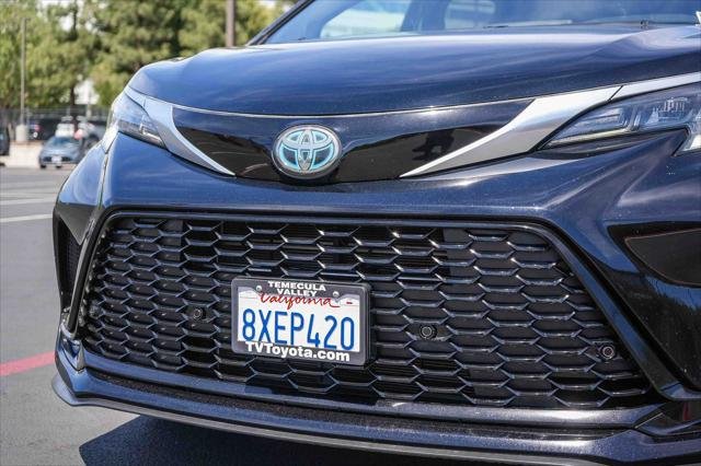 Certified Used 2021 MIDNIGHT BLACK METALLIC Toyota  image 6