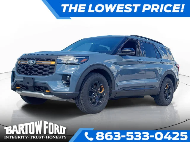 New 2026 Vapor Blue Ford Tremor image 1