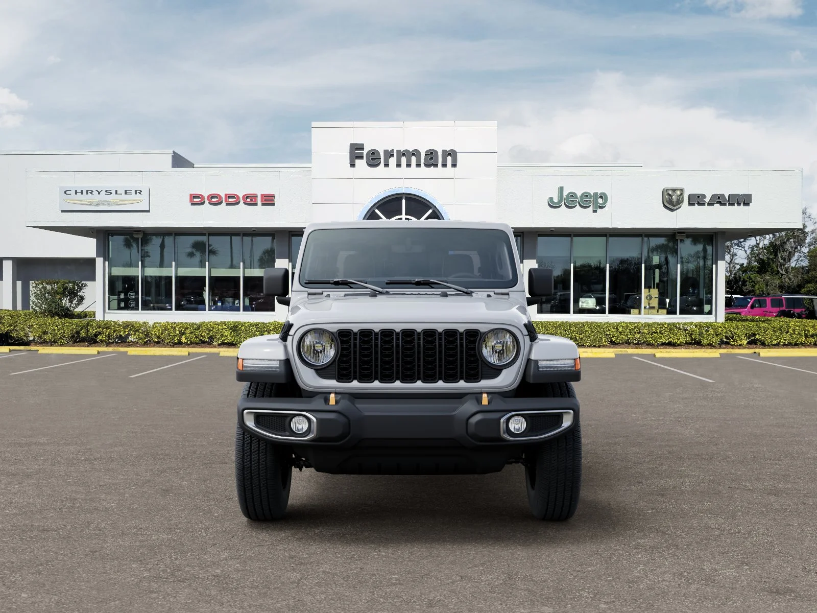 New 2026 Bright White Clear-Coat Exterior Paint Jeep 85th Anniversary Edition image 39