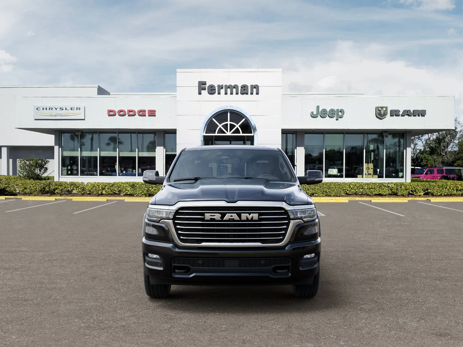 New 2026 Diamond Black Crystal Pearl-Coat Exterior Paint RAM Laramie image 37