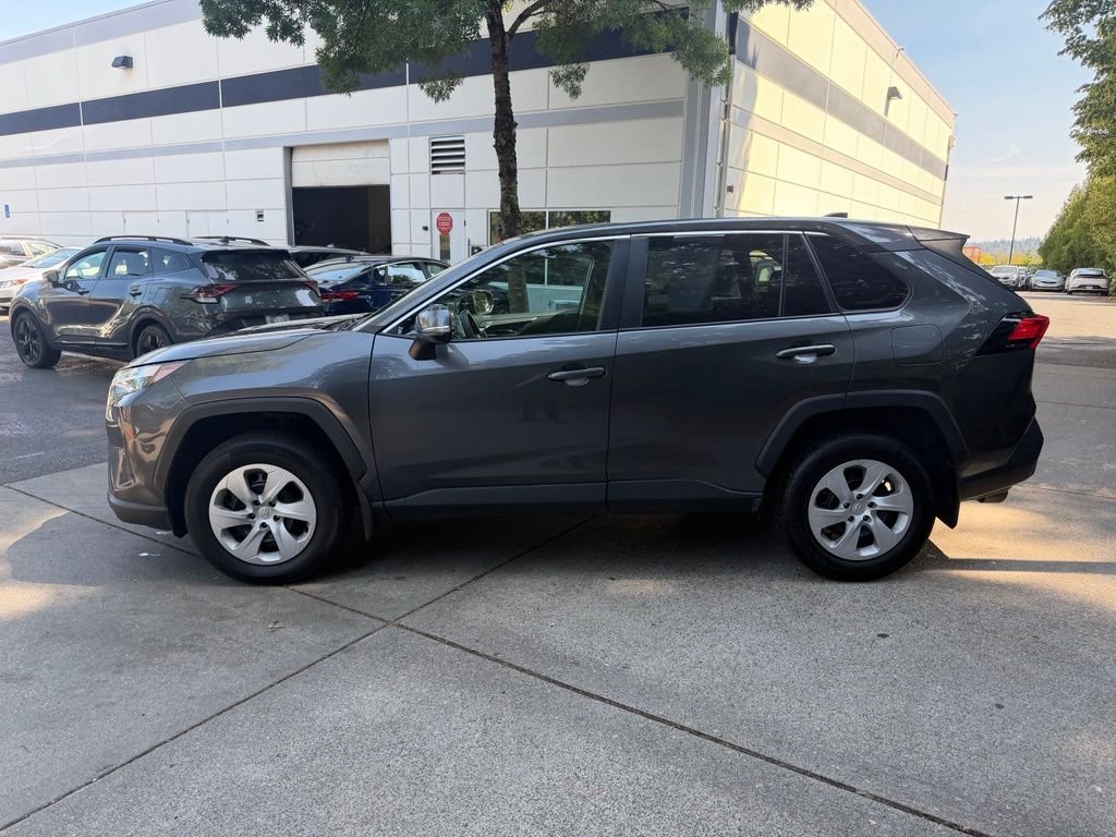 Used 2025 Magnetic Gray Metallic Toyota LE image 6