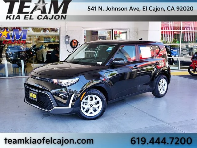 Used 2023 Black Kia S image 1