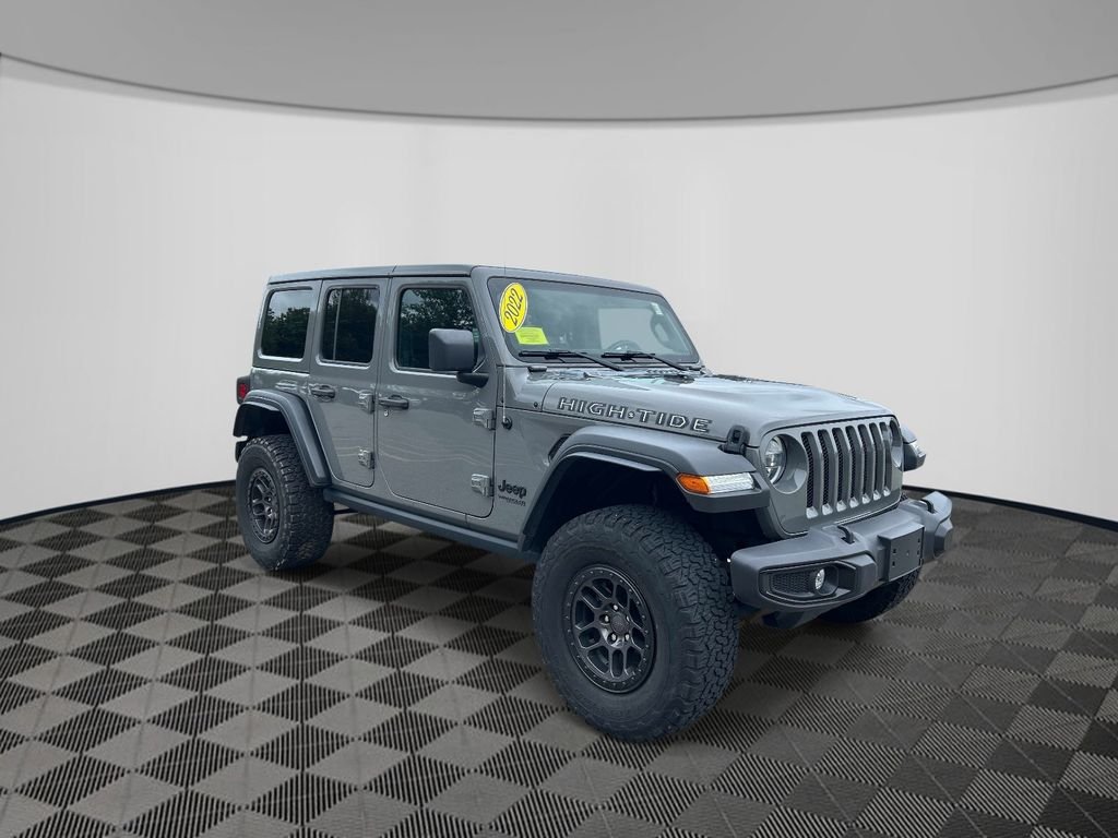 Used 2022 Gray Jeep Unlimited High Tide image 7