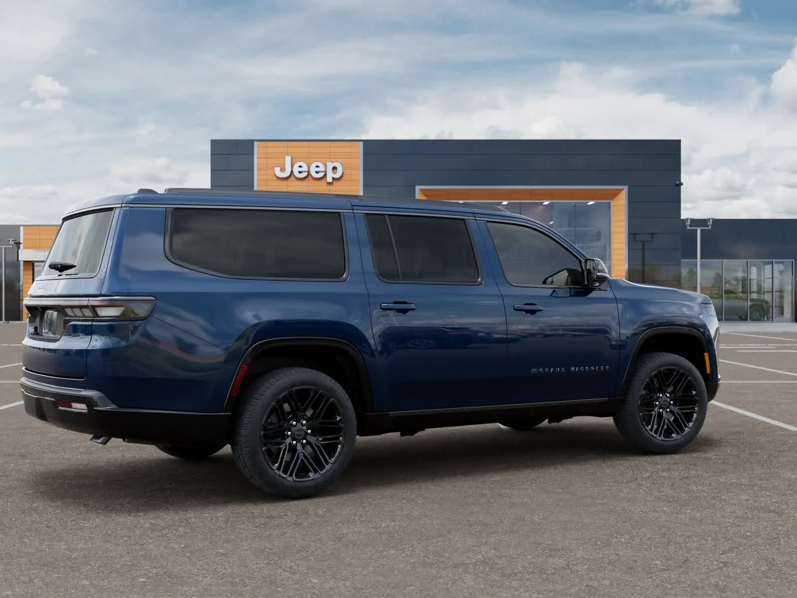 New 2026 Fathom Blue Pearlcoat Jeep Limited Reserve image 4