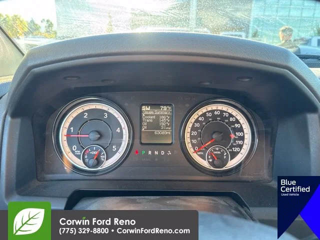 Used 2018 Granite Crystal Clearcoat Metallic Ram Tradesman image 17