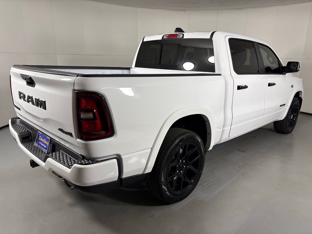 New 2026 Bright White Clear-Coat Exterior Paint RAM Laramie image 8