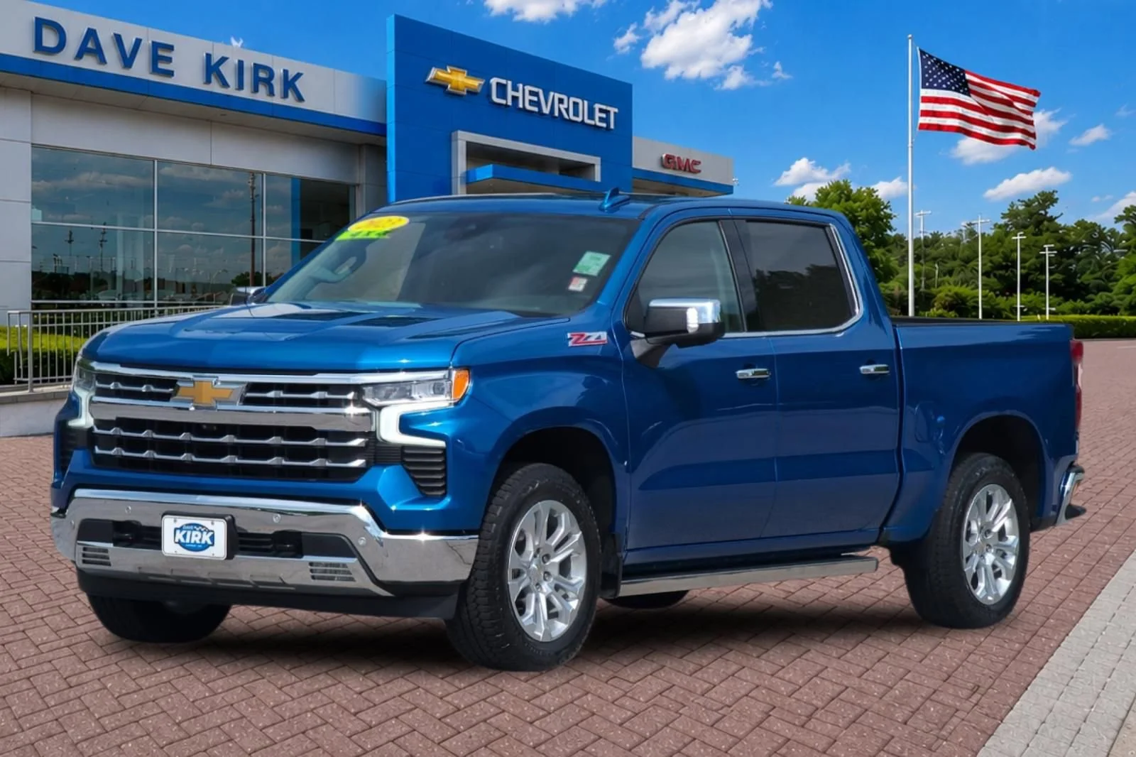 Used 2023 Glacier Blue Metallic Chevrolet LTZ image 7