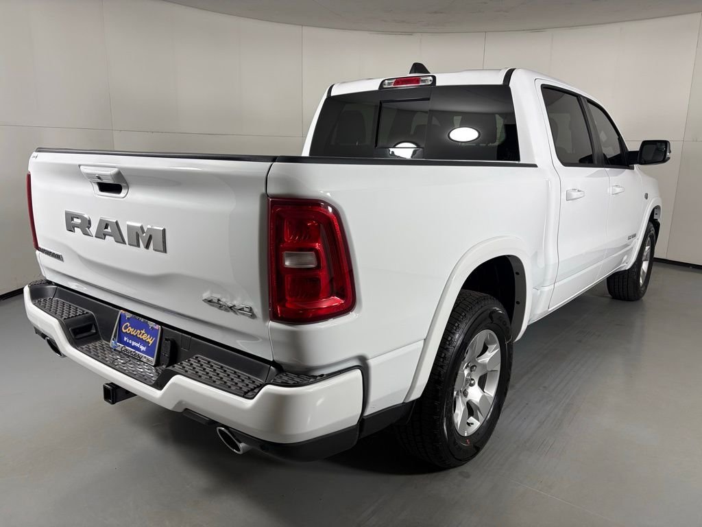 New 2026 Bright White Clear-Coat Exterior Paint RAM Big Horn/Lone Star image 8