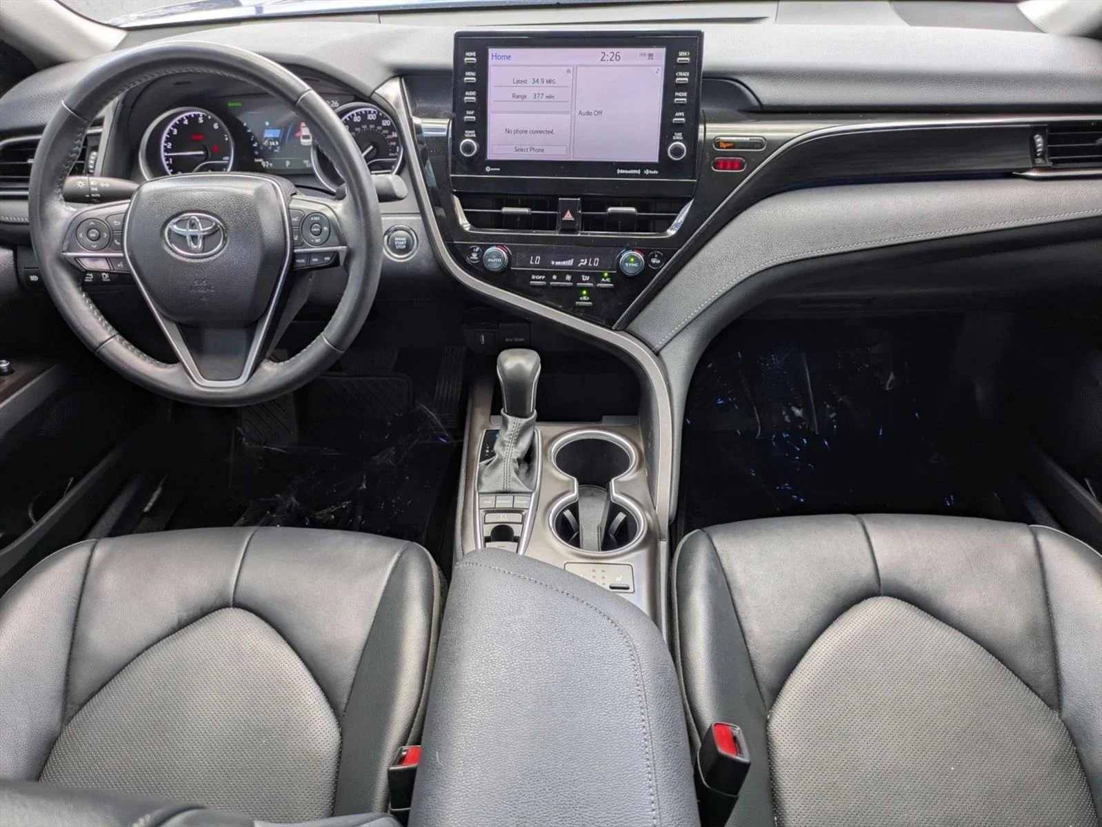 Used 2024 Reservoir Blue Toyota XLE image 16