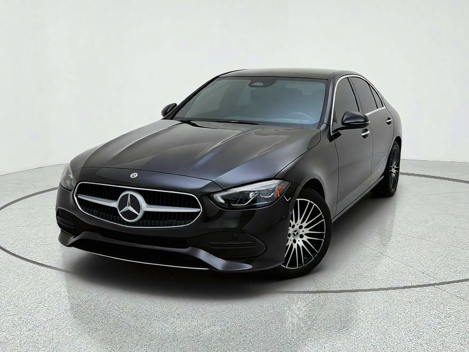 Certified Used 2025 Black Mercedes-Benz C 300 image 2
