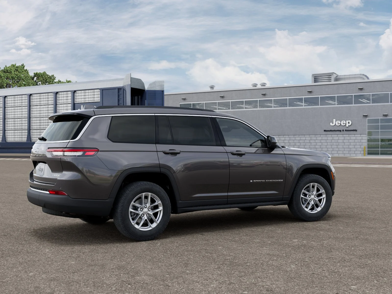 New 2026 Baltic Gray Metallic Clear-Coat Exterior Paint Jeep Laredo X image 2