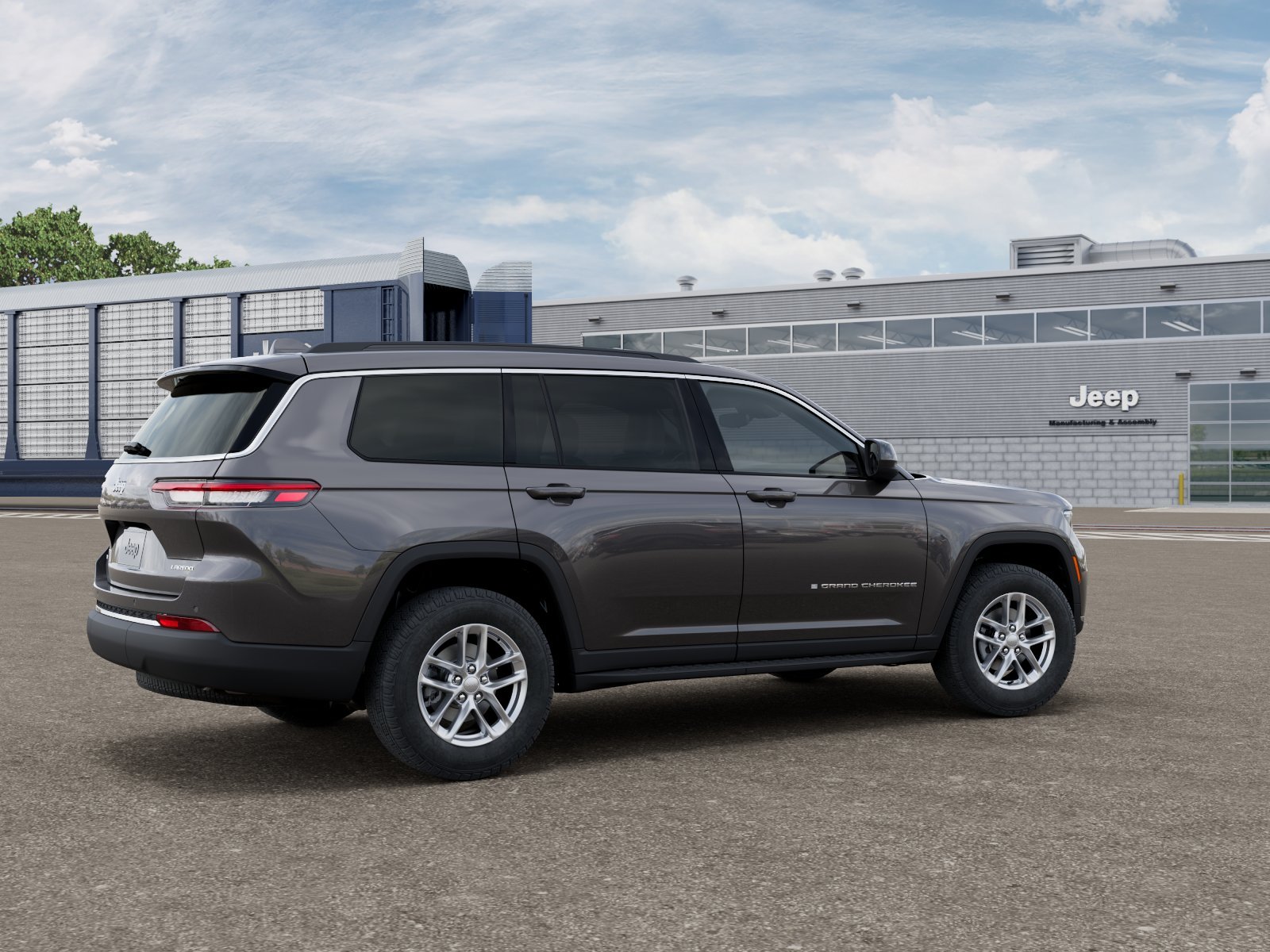 New 2026 Baltic Gray Metallic Clear-Coat Exterior Paint Jeep Laredo X image 2