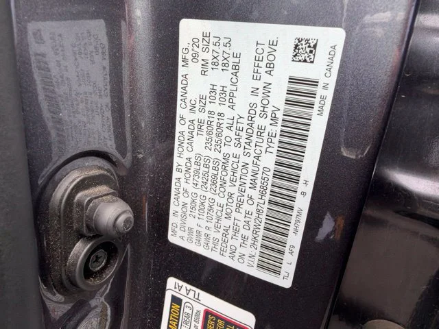 Certified Used 2020  Honda EX-L image 18