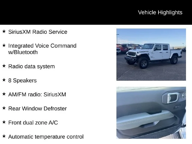 Used 2025 White Jeep Mojave image 14