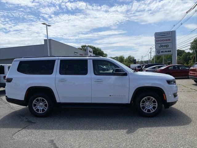Used 2024 Bright White Clearcoat Jeep Series I image 2