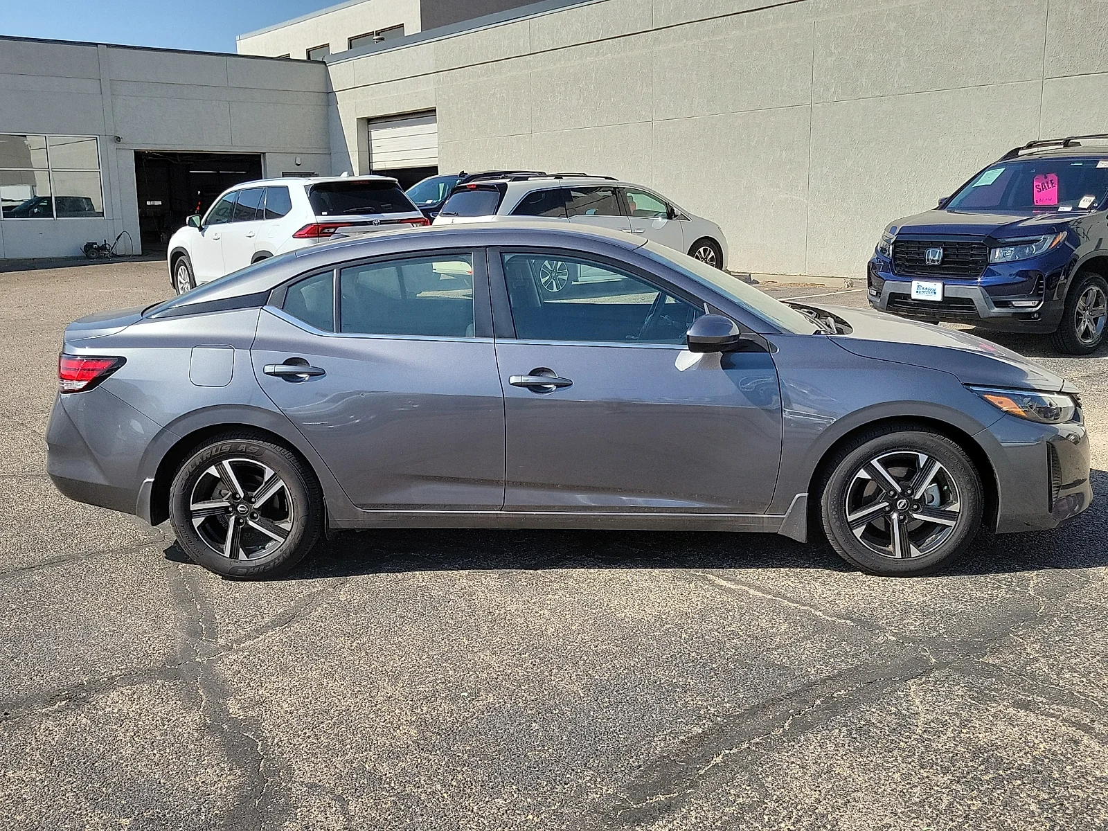 Certified Used 2025 Gun Metallic Nissan SV image 12