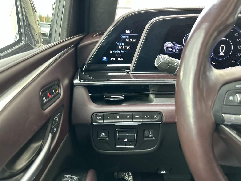 Used 2022 Dark Moon Blue Metallic Cadillac Premium Luxury Platinum image 28