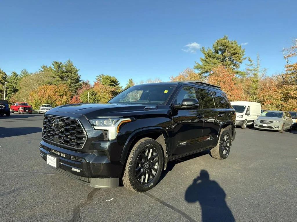 Used 2024 Midnight Black Metallic Toyota Platinum image 7