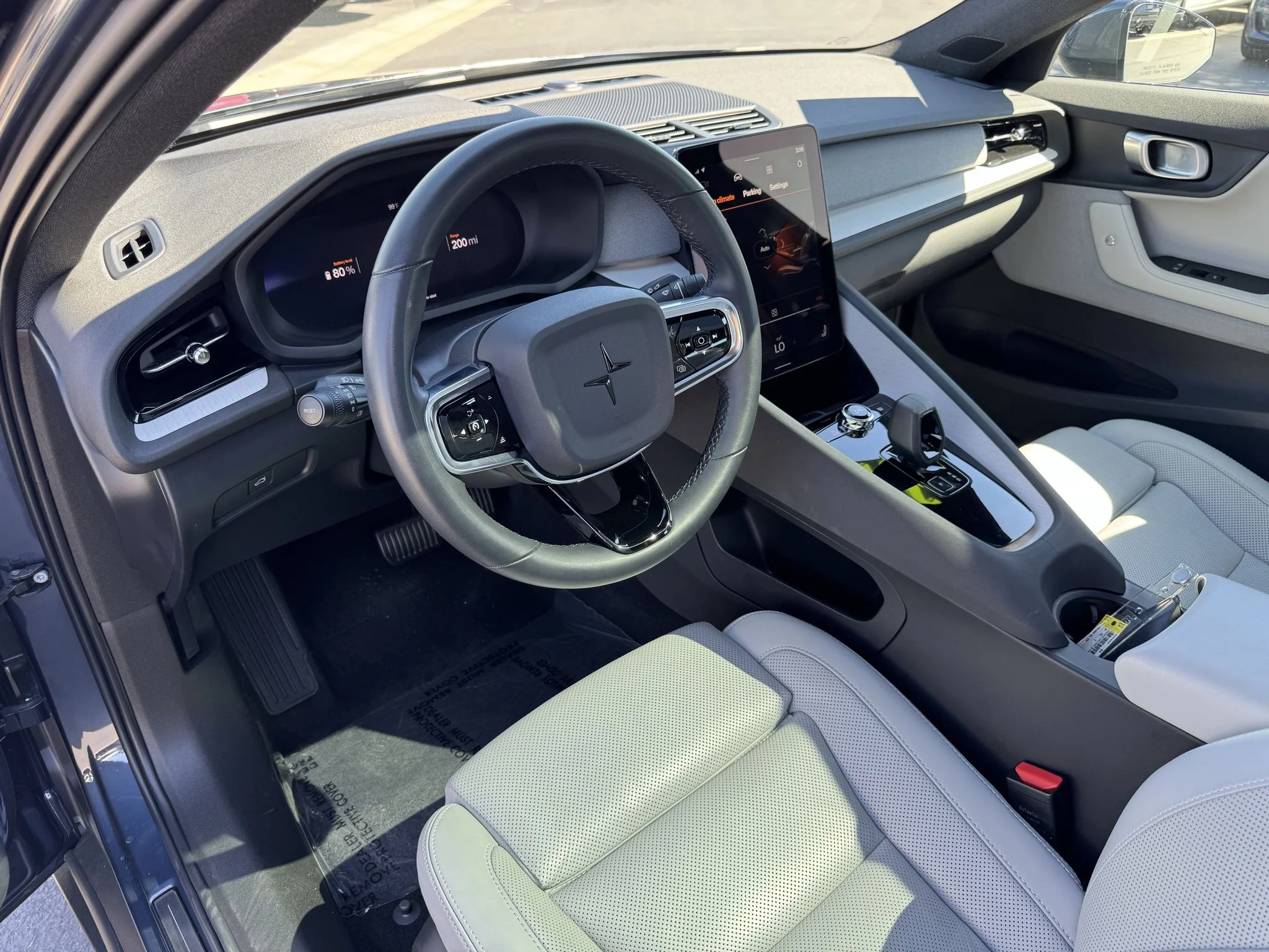 Used 2024 Midnight Metallic Polestar Long Range Dual Motor image 13