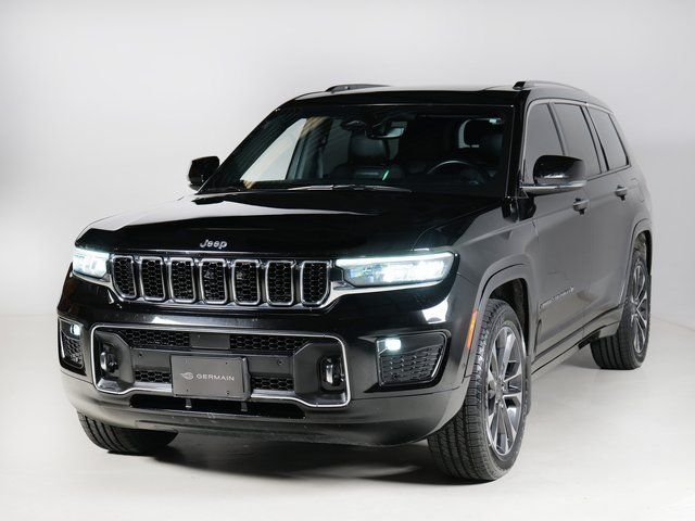 Used 2022 Diamond Black Jeep Overland image 1