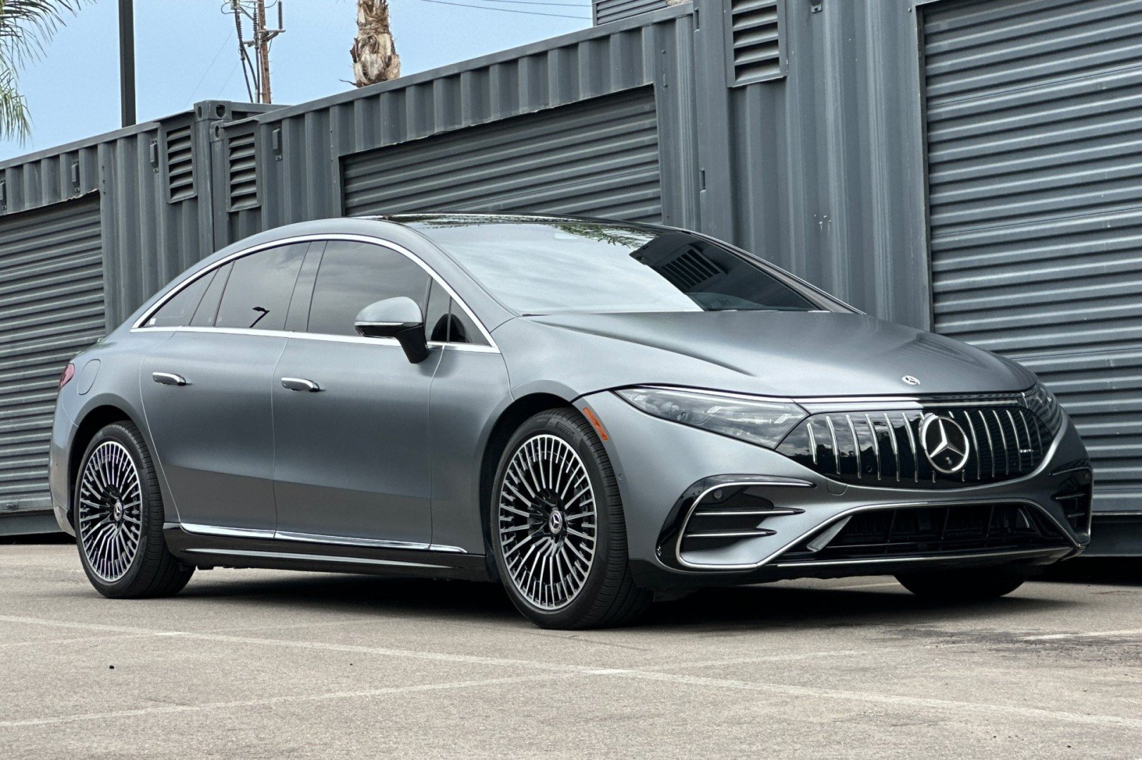 Used 2022 SELENITE GREY MAGNO Mercedes-Benz EQS 580 image 10