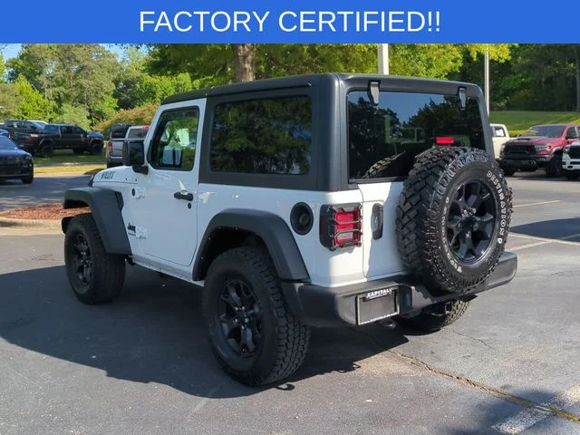 Used 2022 White Jeep Willys image 3