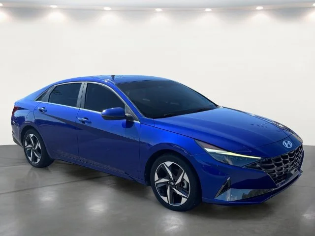 Used 2022 Blue Hyundai Limited image 2