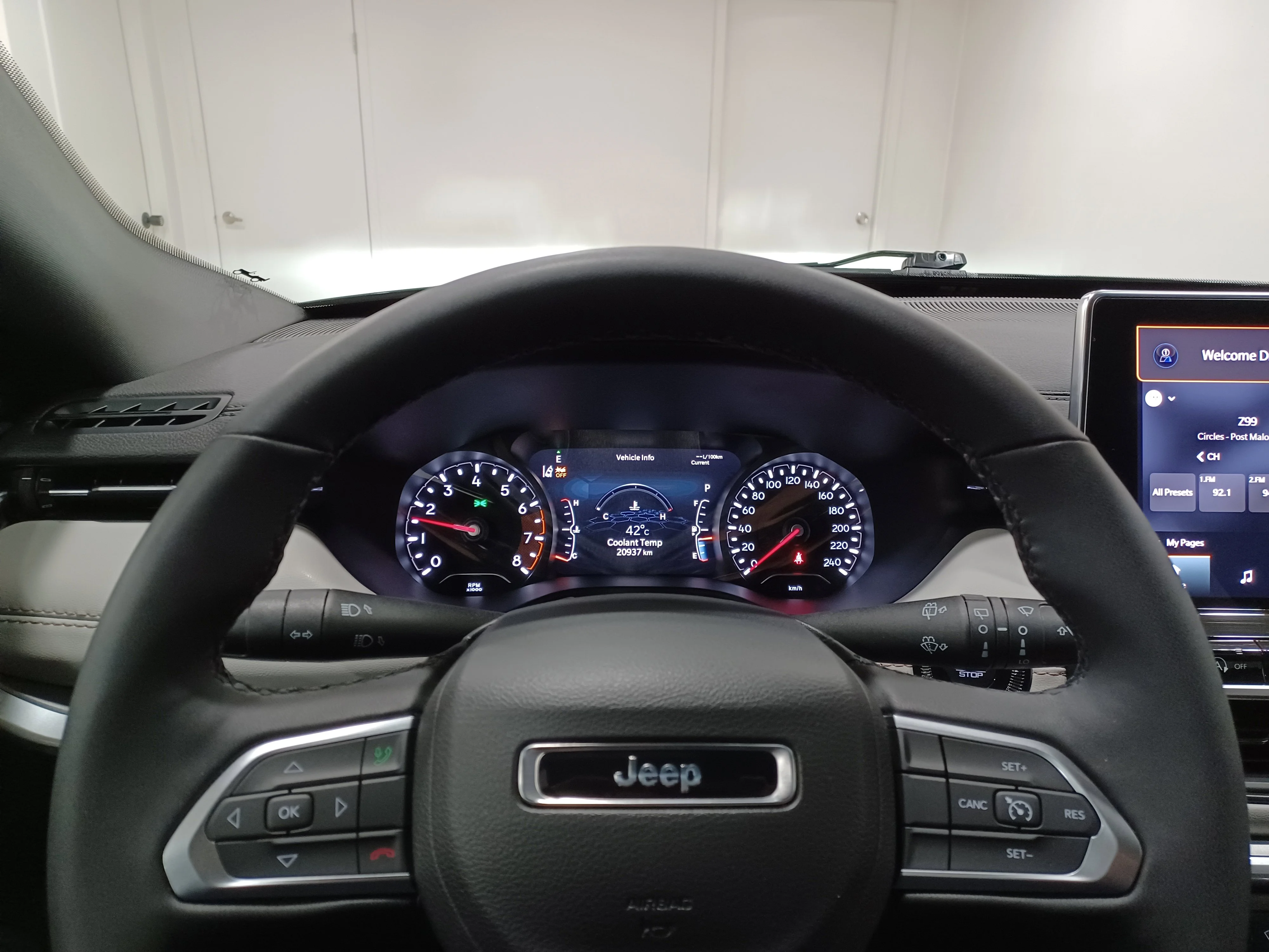 Certified Used 2024 Baltic Grey Metallic Jeep Limited 4x4*Remote Start | Htd Leather | Sunroof | Htd Wheel | Blind Spot Detection | Lane Keeping image 13