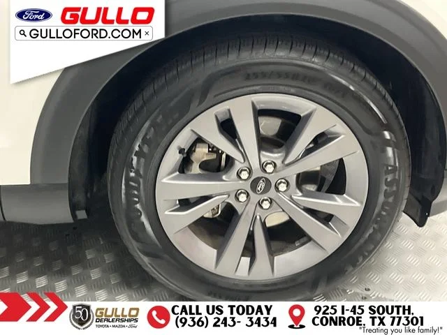 Certified Used 2022 White Metallic Ford XLT image 30