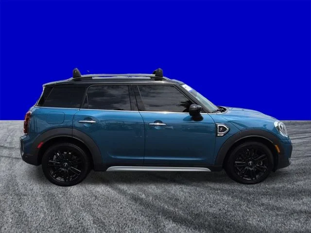 Certified Used 2024 Island Blue Metallic MINI Iconic image 3