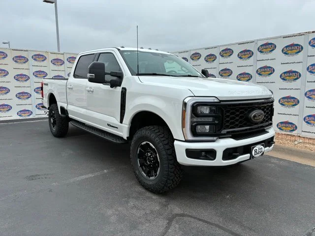 New 2026 Star White Metallic Tri-Coat Ford Lariat image 2