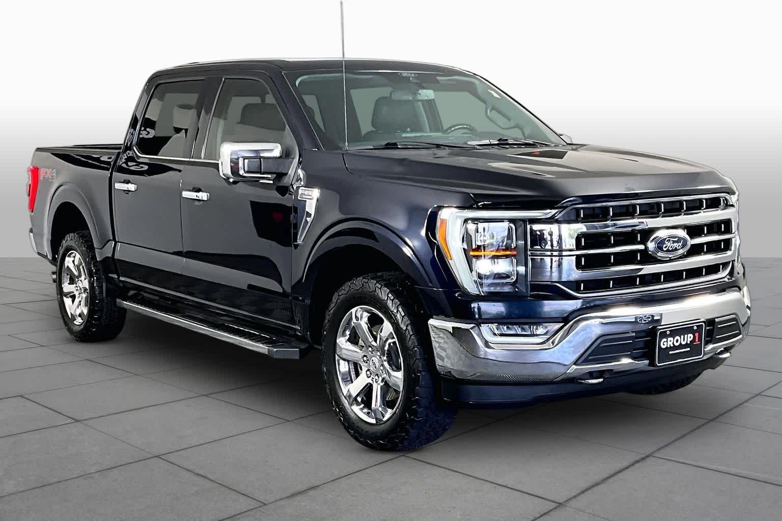 Used 2021 Antimatter Blue Ford LARIAT image 3