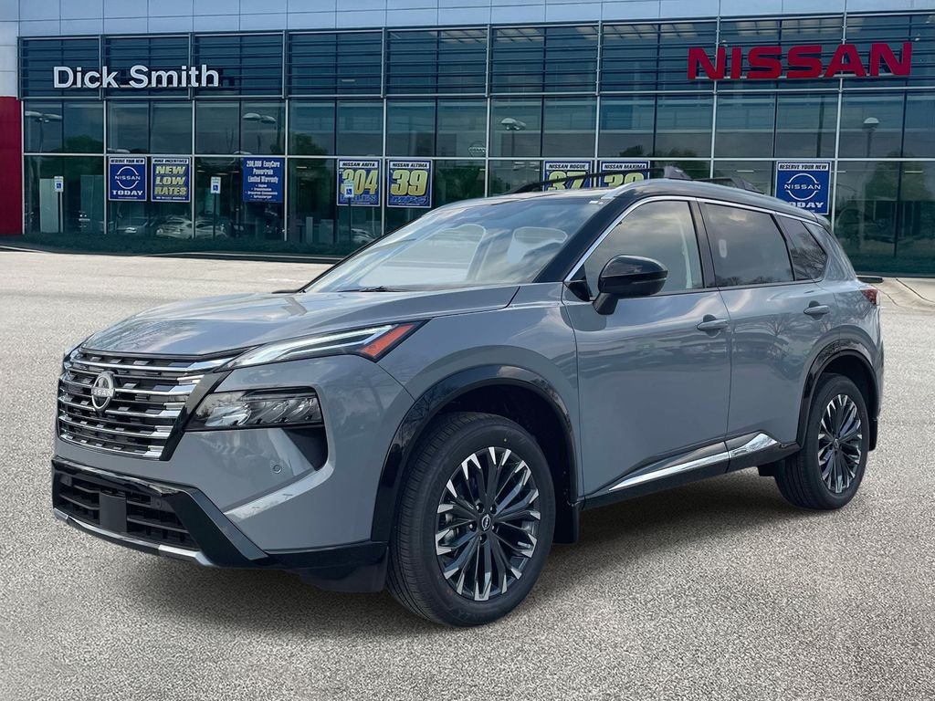 New 2026 Boulder Gray Pearl / Super Black Two-tone Nissan Platinum image 3