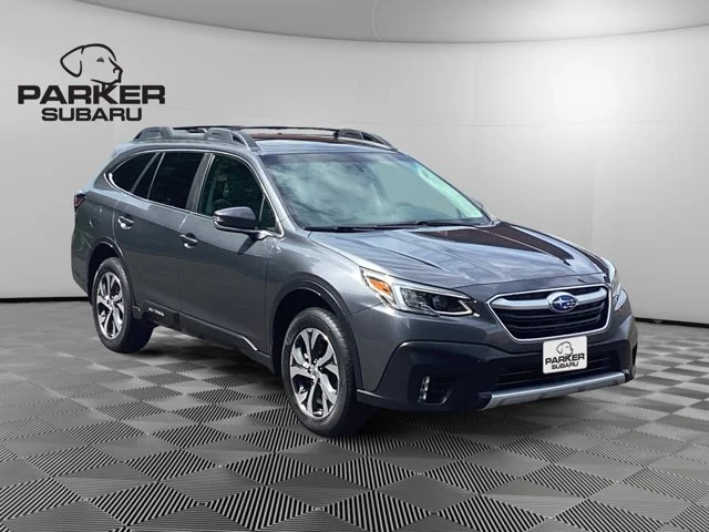 Used 2021 Magnetite Gray Metallic Subaru Limited image 7