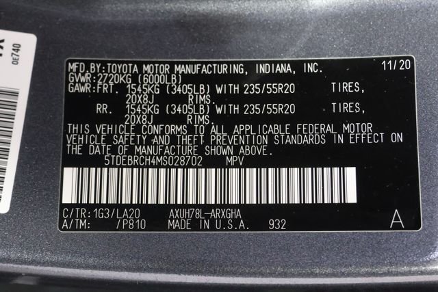 Used 2021 Gray Toyota Platinum image 31