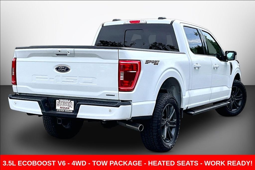 Used 2022 White Ford XLT image 6